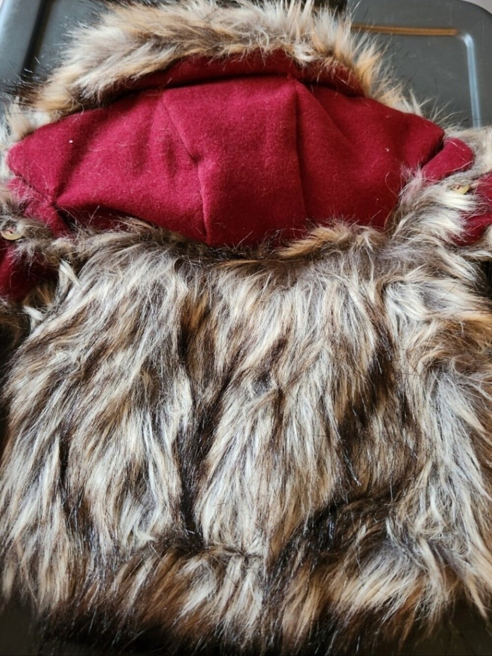 Good2Go Pets Faux Fur Hooded Hat& Neck Scarf ■ Final Price